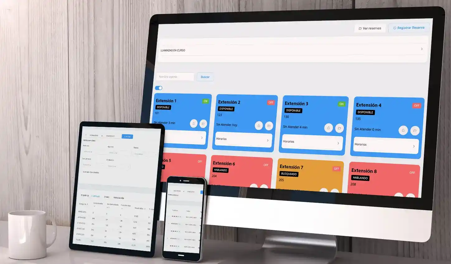Panel de control GTPhone